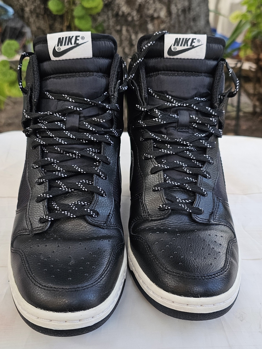 Nike Dunk Sky Hi Essentials Wedge Sneakers with White Midsole - Picture 2 of 10